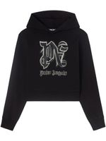 Palm Angels hoodie à logo Hyper imprimé - Noir