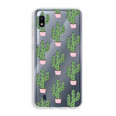 Cactus Lover: Samsung Galaxy A10 Transparant Hoesje