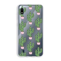 Cactus Lover: Samsung Galaxy A10 Transparant Hoesje
