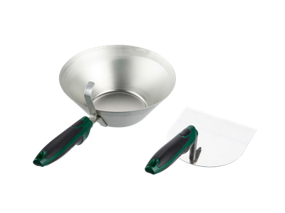 PARKSIDE Pleisterlepel en troffel of mortelplaat (Pleisterlepel en troffel)
