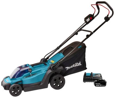 Makita grasmaaier - DLM330RT - LXT 18 V - 33 cm - 5,0 Ah accu en snellader - in doos