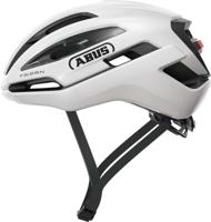 Abus helm taipan led shiny white m 54-58cm