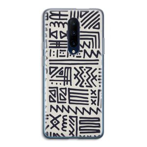 Marrakech print: OnePlus 7 Pro Transparant Hoesje