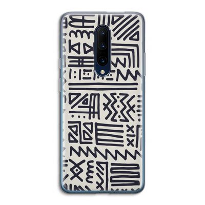 Marrakech print: OnePlus 7 Pro Transparant Hoesje