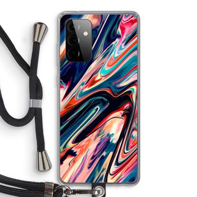 Quantum Being: Samsung Galaxy A72 5G Transparant Hoesje met koord