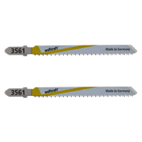 Wolfcraft Decoupeerzaagblad | BiM | L=100mm | T-Schaft | 2 stuks - 3561000 Wolfcraft Decoupeerzaagblad | BiM | L=100mm | T-Schaft | 2 stuks - 3561000