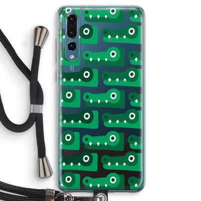 Crocs: Huawei P20 Pro Transparant Hoesje met koord