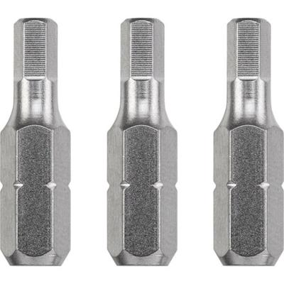 Schroefbit 25 mm hex 4 mm 3st - Kwb