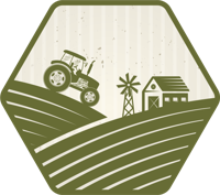 Vintage tractor en windmolen retro tapijt Vintage tractor en windmolen retro tapijt