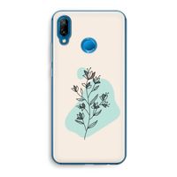 Violets are blue: Huawei P20 Lite Transparant Hoesje