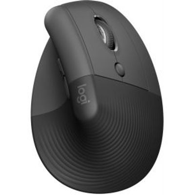 Logitech Lift for Business Zwart Ergonomische Draadloze Muis