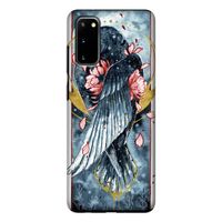 Golden Raven: Samsung Galaxy S20 Tough Case