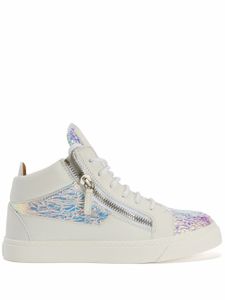 Giuseppe Zanotti baskets Kriss à lacets - Blanc