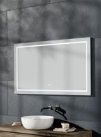Thebalux M21 spiegel 140x70cm met verlichting en verwarming - thumbnail