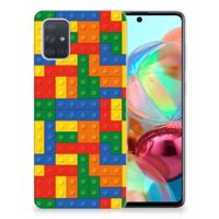 Samsung Galaxy A71 | TPU bumper | Blokken
