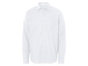 LIVERGY Heren overhemd (Wit, XL)
