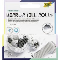 Mozaieksteentjes Folia zilver zelfklevend 5x5mm