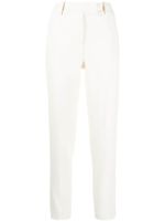 Trussardi pantalon slim à taille haute - Tons neutres