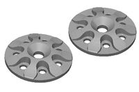 Team Corally Wing Washer - Aluminium - 2 pcs (C-00180-157) - thumbnail