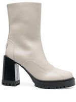 Furla bottines Climb en cuir - Gris