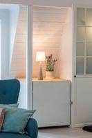 Tafellamp wit modern &apos;Lofty&apos; By Rydens modern chrome e27 fitting design 540mm