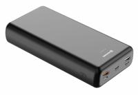 Swissten Powerbank Power Line - 30.000 mAh - USB & USB-C - Zwart - thumbnail