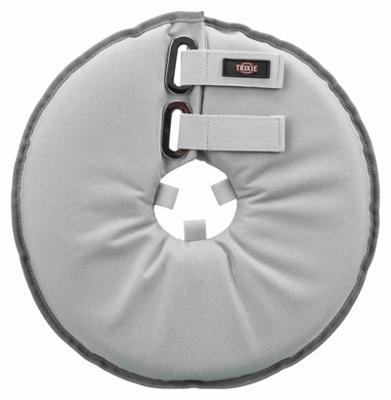 TRIXIE BESCHERMKRAAG SCHUIMRUBBER GRIJS XS 23-27X13 CM