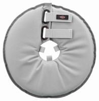 TRIXIE BESCHERMKRAAG SCHUIMRUBBER GRIJS XS 23-27X13 CM