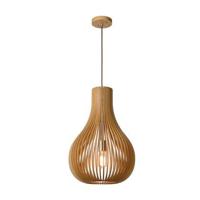 Lucide BODO Hanglamp 1xE27 - Naturel - thumbnail