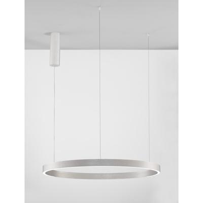 Lyora Design hanglampElowen zilvergrijs Ø 80cm - 9345666