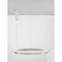 Lyora Design hanglampElowen zilvergrijs Ø 80cm - 9345666