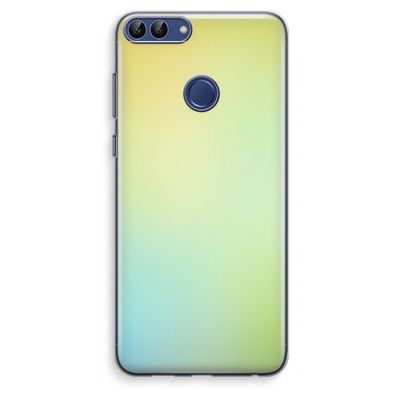 Minty mist pastel: Huawei P Smart (2018) Transparant Hoesje