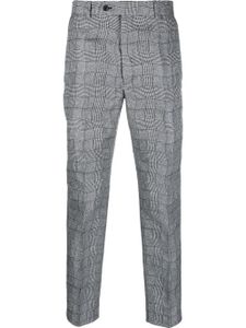 Kenzo pantalon à carreaux - Gris