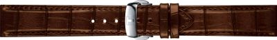 Horlogeband Tissot T604047475 Leder/Kunststof Bruin 19mm