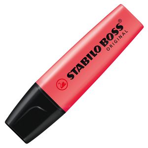 STABILO BOSS ORIGINAL, markeerstift, rood, per stuk