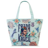 Frida Kahlo Strandtas Art Pastel Groen