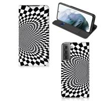 Samsung Galaxy S21 FE Stand Case Illusie