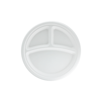 Bord Ø26cm 3-vaks suikerriet BIO