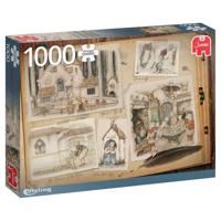 Jumbo Anton Pieck puzzel Efteling - 1000 stukjes