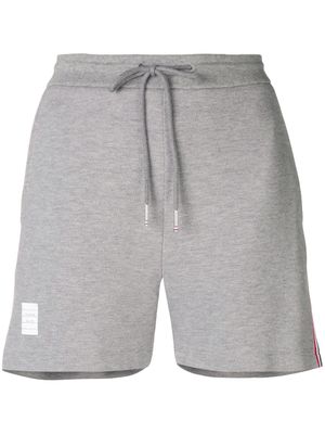 Thom Browne short à lien de resserrage - Gris