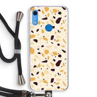 Terrazzo N°13: Huawei Y6s Transparant Hoesje met koord