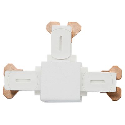 SG Zip T-stuk koppeling spanningsrail mat wit 230V 3042
