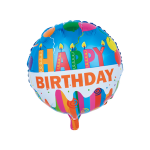 Folieballon Happy Birthday Taart (46cm)