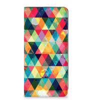 Google Pixel 7 Pro | Hoesje met Magneet | Geruit