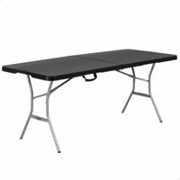 Vouwtafel Lifetime Zwart 183 x 73 x 76 cm