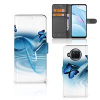 Xiaomi Mi 10T Lite | Telefoonhoesje | Met pasjeshouder | Vlinders