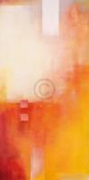 Kunstdruk Marta Peuckert - Rot III 50x100cm