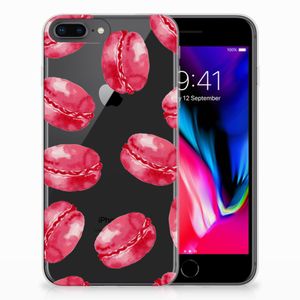 Apple iPhone 7 Plus | 8 Plus Siliconen Case Pink Macarons