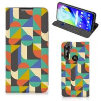 Motorola Moto G8 Power | Hoesje met Magneet | Funky Retro