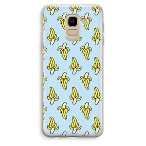 Bananas: Samsung Galaxy J6 (2018) Transparant Hoesje